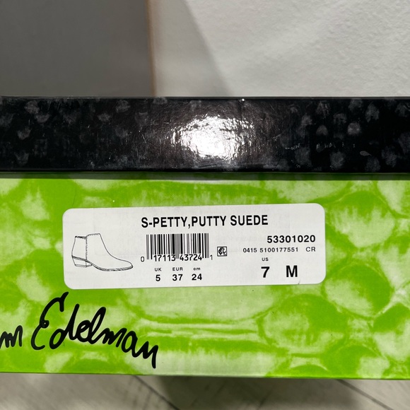 Sam Edelman suede ankle boot - Picture 7 of 7